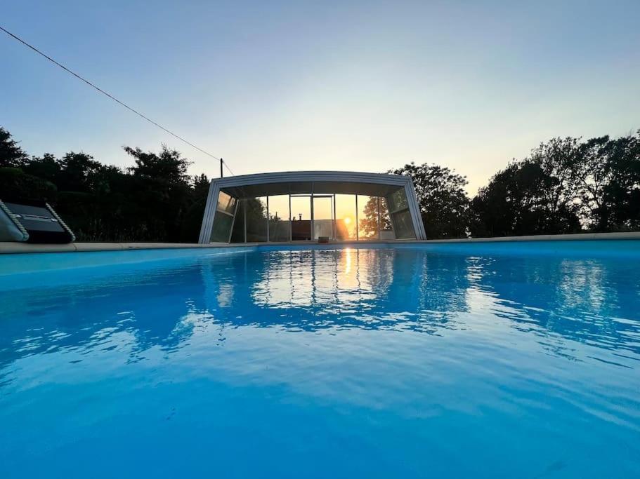 9 Ecluses Canal Du Midi-Maison T3 Belle Vue Avec Piscine Beziers Ngoại thất bức ảnh